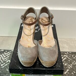 Sam Edelman putty leather shoe size 6.5